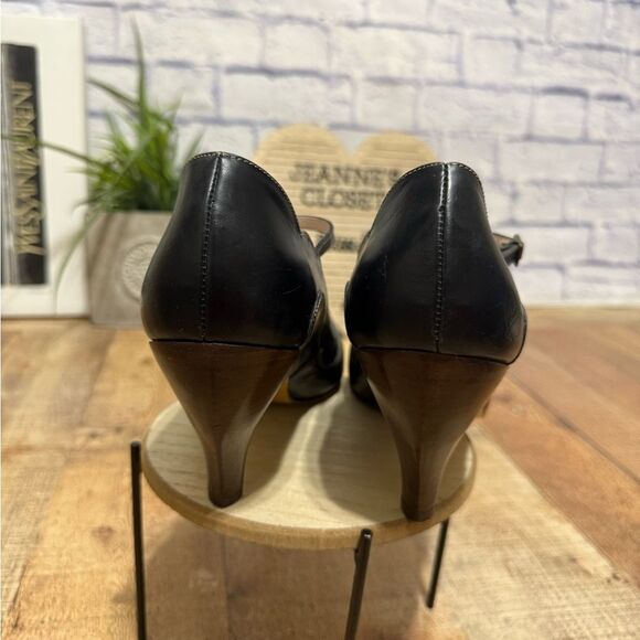 John Fluevog TeaPots Sencha Mary janes black leather size 10.5 - Picture 13 of 14